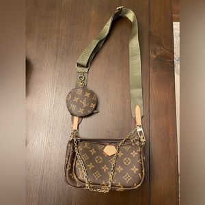 Brown Designer Inspired Purse